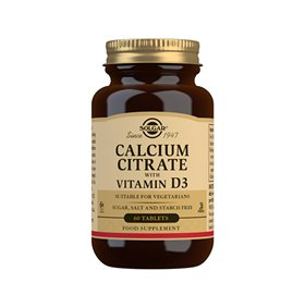 Solgar Calcium Citrate D3 – Styrk dine knogler i dag!