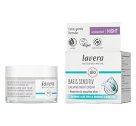 Lavera Beroligende Natcreme til Sensitiv Hud 50 Ml