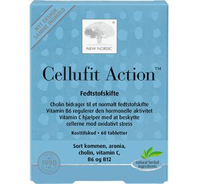 New Nordic Skin Care Cellufit Action 60 Tabl - Tilbud!