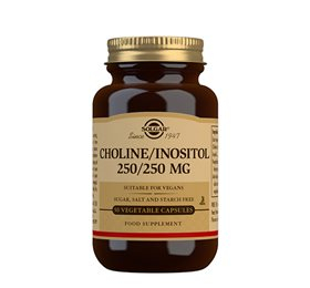 Solgar Choline Inositol 250mg – Sundhedstilskud på tilbud