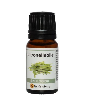 Økologisk Citronella Olie 250 ml - Skønhedspleje Tilbud