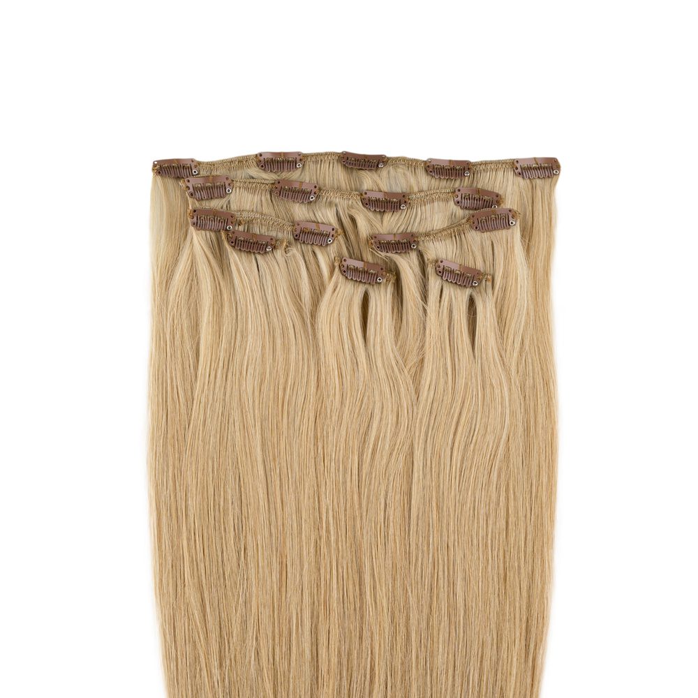Clip On Extensions i Honningblond #15 – Holdbar Skønhed