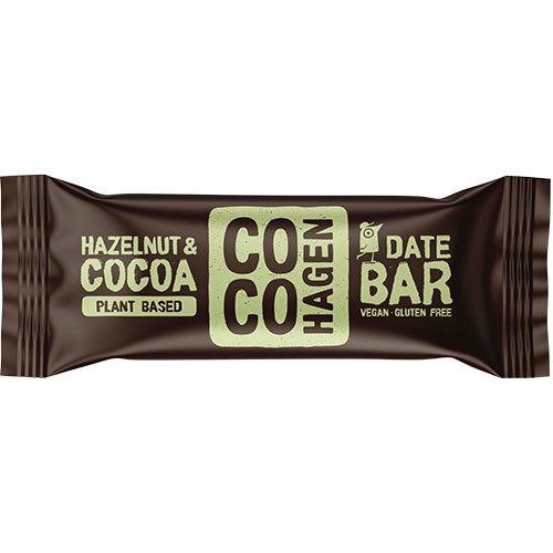 Cocohagen Bar Med Hasselnød Og Kakao økologisk   40 Gram