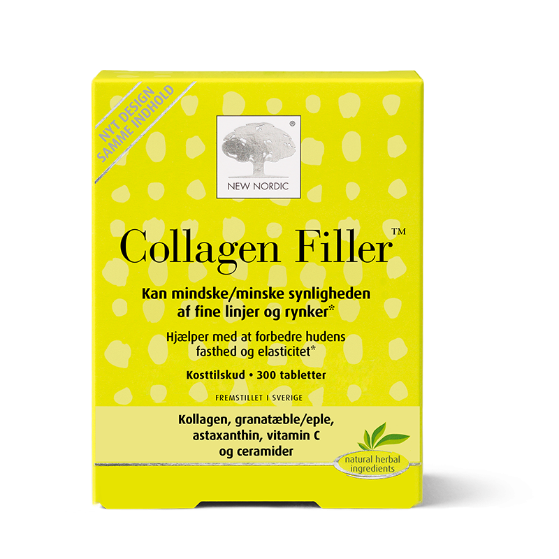New Nordic Skin Care Kollagen Filler 300 Tabl – Tilbud!