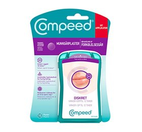 Compeed Forkølelsessår Plaster - 15 Stk til Hurtig Heling