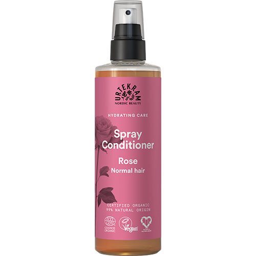 Conditioner Spray Rose Urtekram   250 Ml