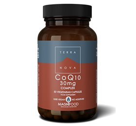 Terranova CoQ10 30 mg – 50 kapsler til skønhed og velvære