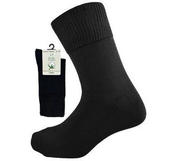 Cotton   Diabetic   Comfort Sock  Sort  Str  43 46   1 Pk