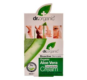 Dr Organic Aloe Vera Creme 50ml - Plej din hud naturligt