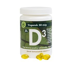 Dfi D3 Vitamin 50 Mcg Vegan - 90 Kapsler til Sundhed