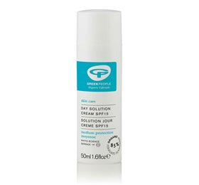 Grøn Ansigtscreme SPF 15 - Beskyttelse til Alle Hudtyper
