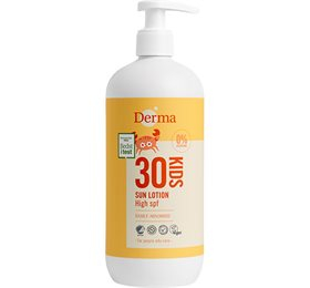 Derma Kids Solcreme SPF 30 - Allergivenlig Beskyttelse