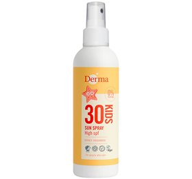 Derma Kids Solspray SPF 30 - Allergivenlig Beskyttelse