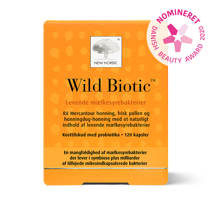 New Nordic Wild Biotic – Probiotika til sund tarmflora 120 kapsler