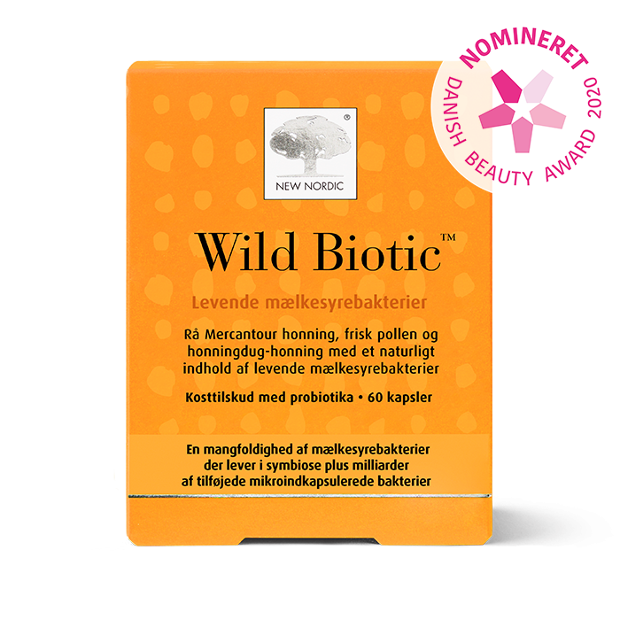 New Nordic Wild Biotic - 60 Kapsler til Mave og Immunforsvar