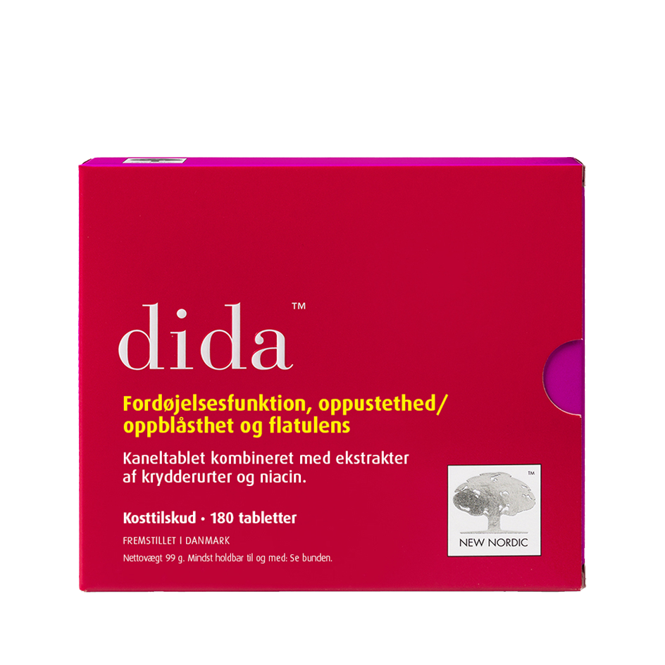 New Nordic Dida 180 Tabl – Optimal støtte til fordøjelsen!