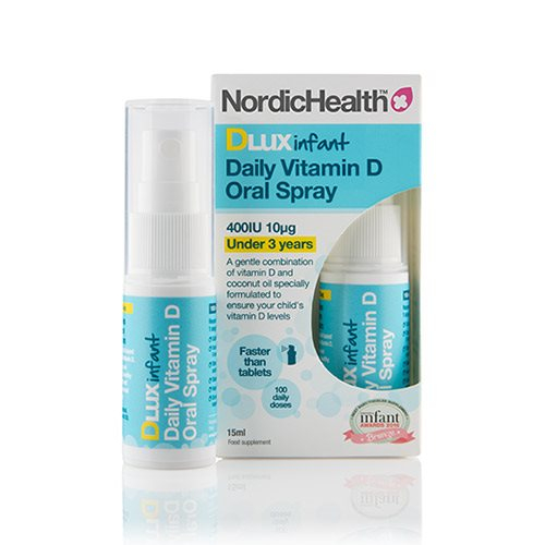 Dlux D-vitaminspray til babyer – 15ml fra Medic Wiotech