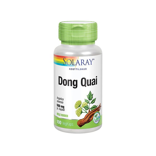Solaray Dong Quai 100 Kapsler – Naturlig Velvære Støtte