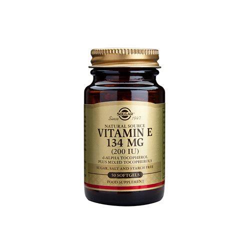 Solgar E Vitamin 134 Mg   50 Kapsler