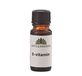 Urtegaarden E Vitamin 10ml - Skønhedspleje til huden