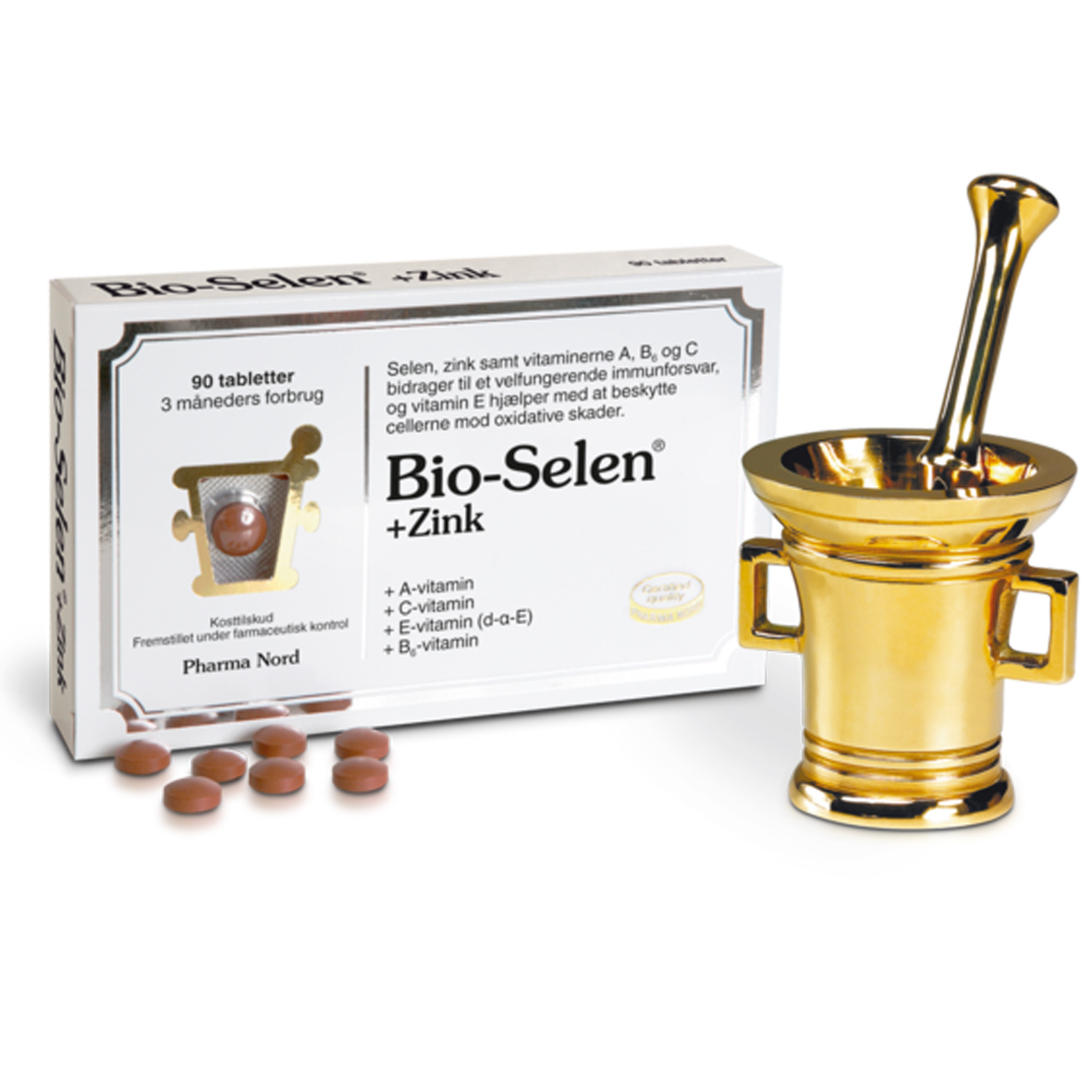 Bio Selen & Zink - Antioxidant til Immunsystemet 90 Tabl