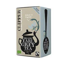 Clipper Earl Grey Te - 20 Breve af Høj Kvalitet