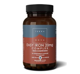 Terranova Easy Iron 20 Mg - 50 Kapsler til Skønhed