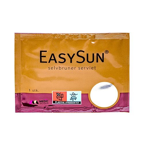 Easysun   Selvbruner Serviet  1 Stk