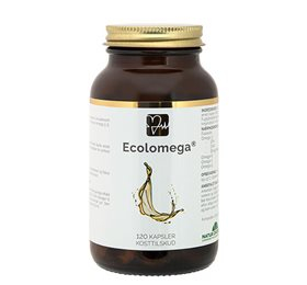 Ecolomega Fiskeolie Kapsler – Styrk dit Hjerte 120 stk.