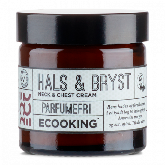 Ecooking Hals- og Dekolleté Creme 50ml – Anti-age Pleje