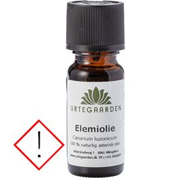 Urtegaarden Elemiolie 10 Ml - Æterisk olie til skønhed