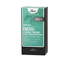 Nani Energi Mental Ydeevne – Kosttilskud til Fokus og Energi