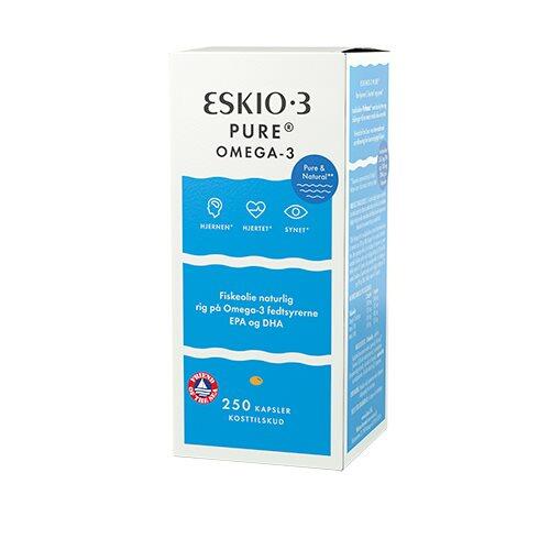 Eskio 3 Pure Omega 3   250 Kapsler