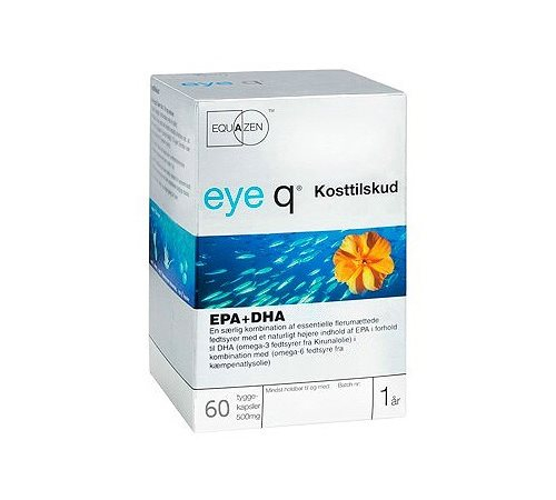 Equazen Fiskeolie EPA DHA – 60 Kapsler Uden Fiskesmag