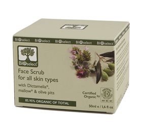 Bioselect Ansigtsskrub – Rensende & Antiseptisk 50ml