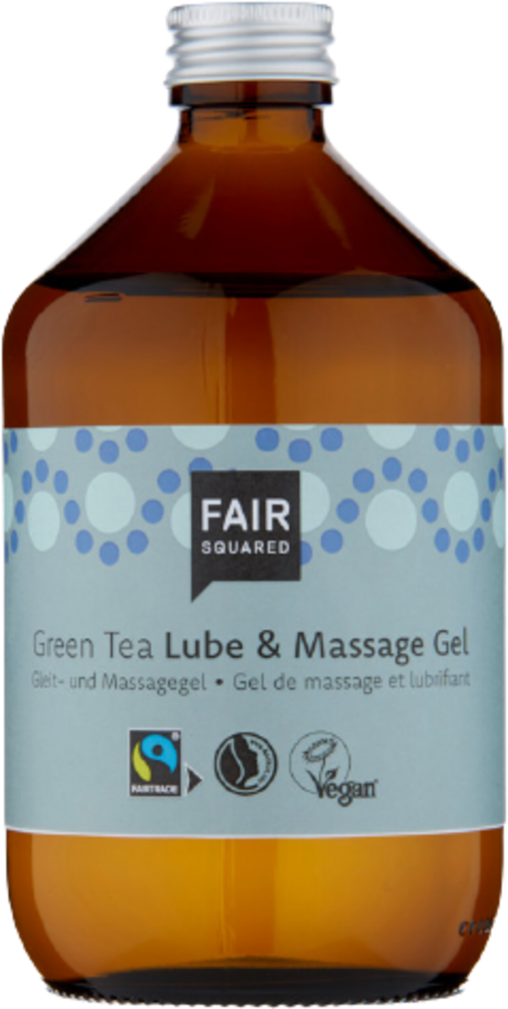 Fair Squared   Green Tea Lube   Massage Gel 500 Ml