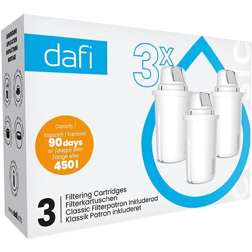 Filterpatroner 3 Pack Dafi
