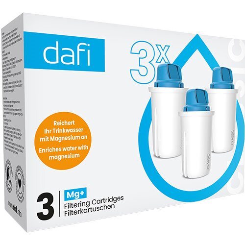 Filterpatroner 3 Pack Dafi Magnesium Mineraler   1 Pk