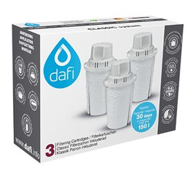 Dafi Filterpatroner 3-pak - Få renere vand i dag!