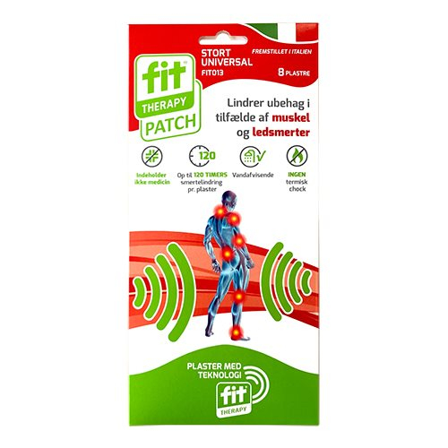 Effektiv Smertelindring med Universelt Plaster – 8 stk.