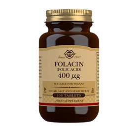 Solgar Folsyre 400 Mcg - Styrk din sundhed nu!