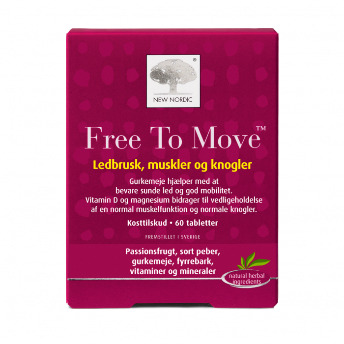 New Nordic Free To Move 60 Tabl – Sundhedstilbud til led!