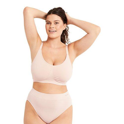 Boody Full Bust Wireless Bra Nude Str  2xl