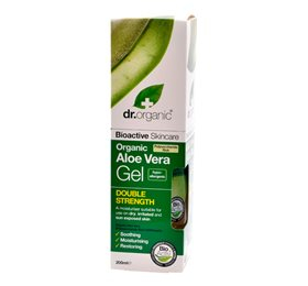 Dr Organic Aloe Vera Gel 200 Ml - Kølende og Fugtgivende