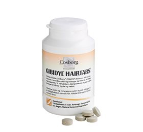 Cosborg Gibidyl Hairtabs – 120 Tabletter til Sundt Hår