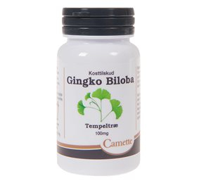 Camette Ginkgo Biloba 100 Mg – 90 Tabletter til Velvære