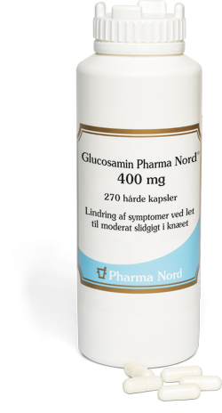 Pharma Nord Glucosamin 270 Kapsler til slidgigtssymptomer