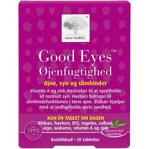 Good Eyes øjenfugtighed   30 Tabletter