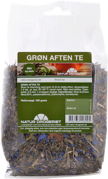 Beroligende Grøn Aften Te Bull 100 G – Nyd afslapning