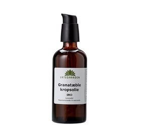 Økologisk Granatæblekropsolie med Lavendel - 100ml